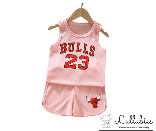 ΝΕΟ Nba Bulls Ρόζ Σέτ